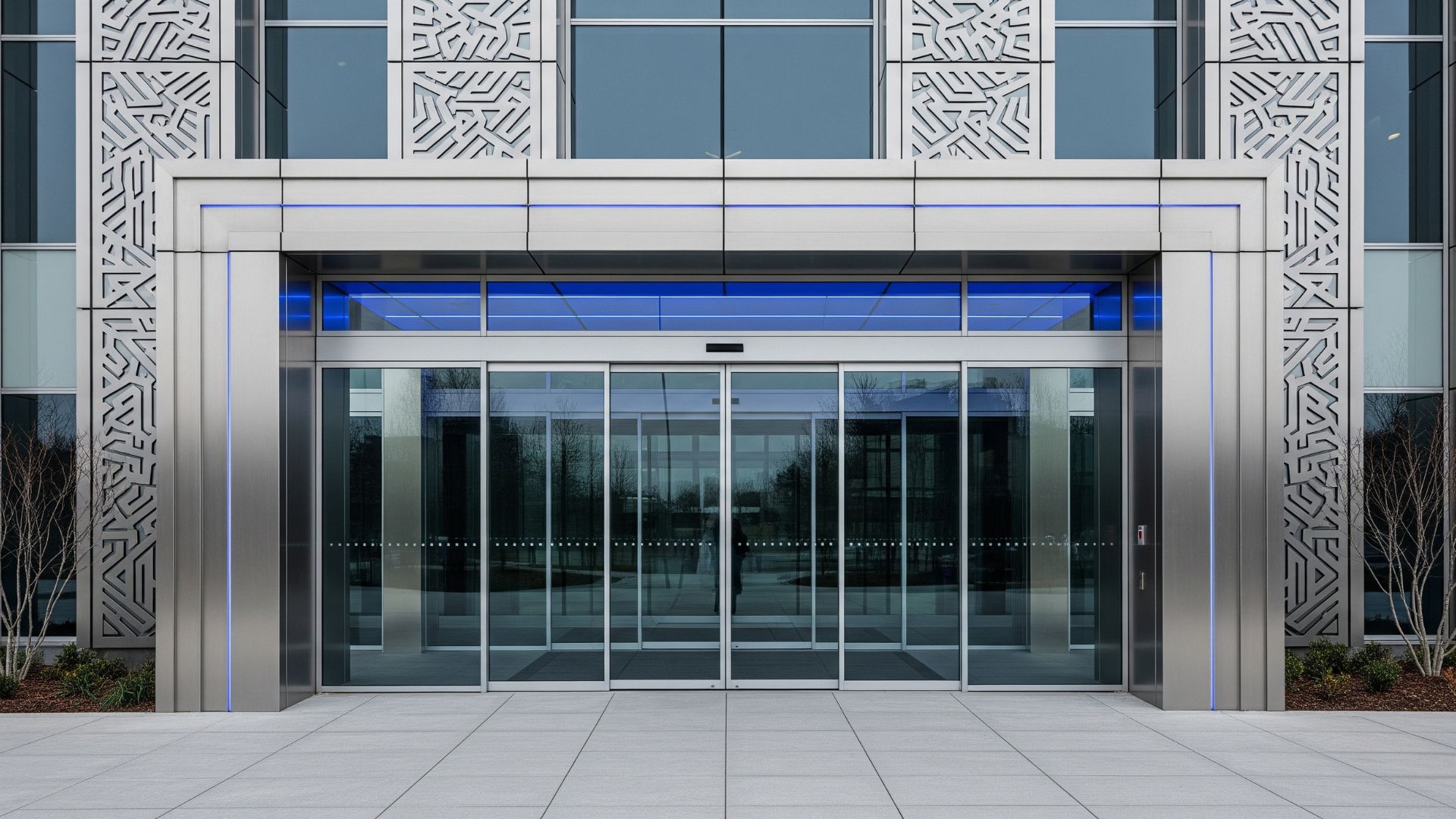 Modern storefront